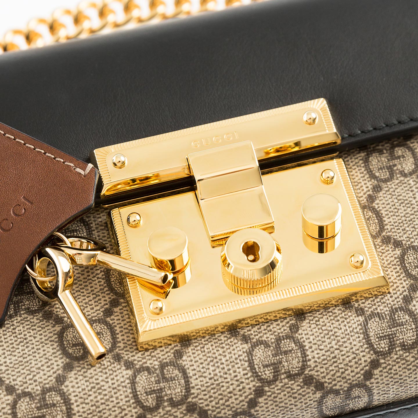 GUCCI MONOGRAM PADLOCK GG SUPREME