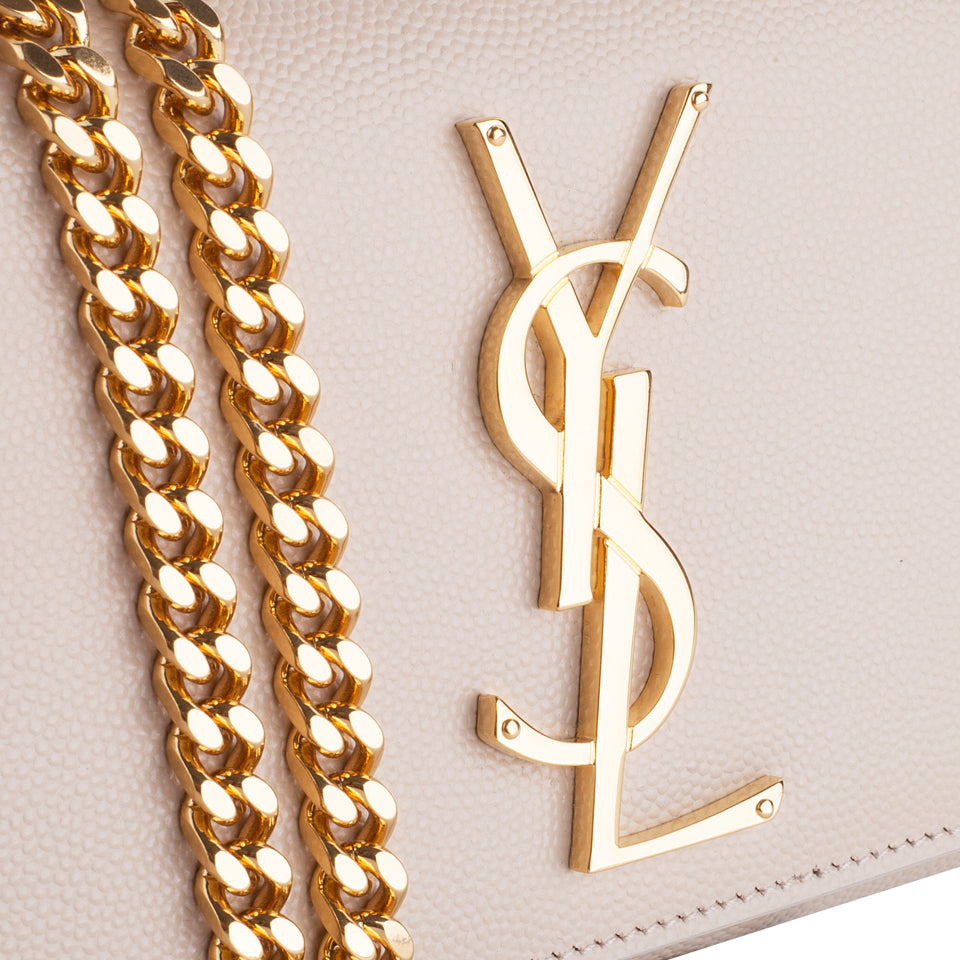 SAINT LAURENT DARK BEIGE KATE SMALL