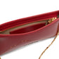JACQUEMUS RED LE PETIT BISOU CHAINE BAG