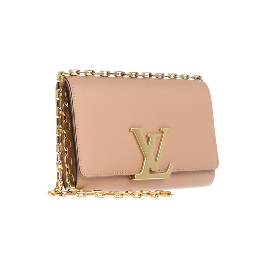 Louis Vuitton Louis Vuitton Pochette GM Chain Shoulder Bag Nude Beige Pink