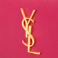 SAINT LAURENT PINK CLASSIC KATE MONOGRAM CLUTCH