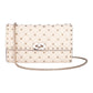 VALENTINO CREAM ROCKSTUD SPIKE SHOULDER