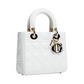 CHRISTIAN DIOR WHITE LADY DIOR SMALL