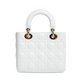 CHRISTIAN DIOR WHITE LADY DIOR SMALL