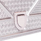 CHRISTIAN DIOR SILVER DIORAMA SMALL