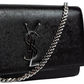 SAINT LAURENT BLACK KATE SMALL
