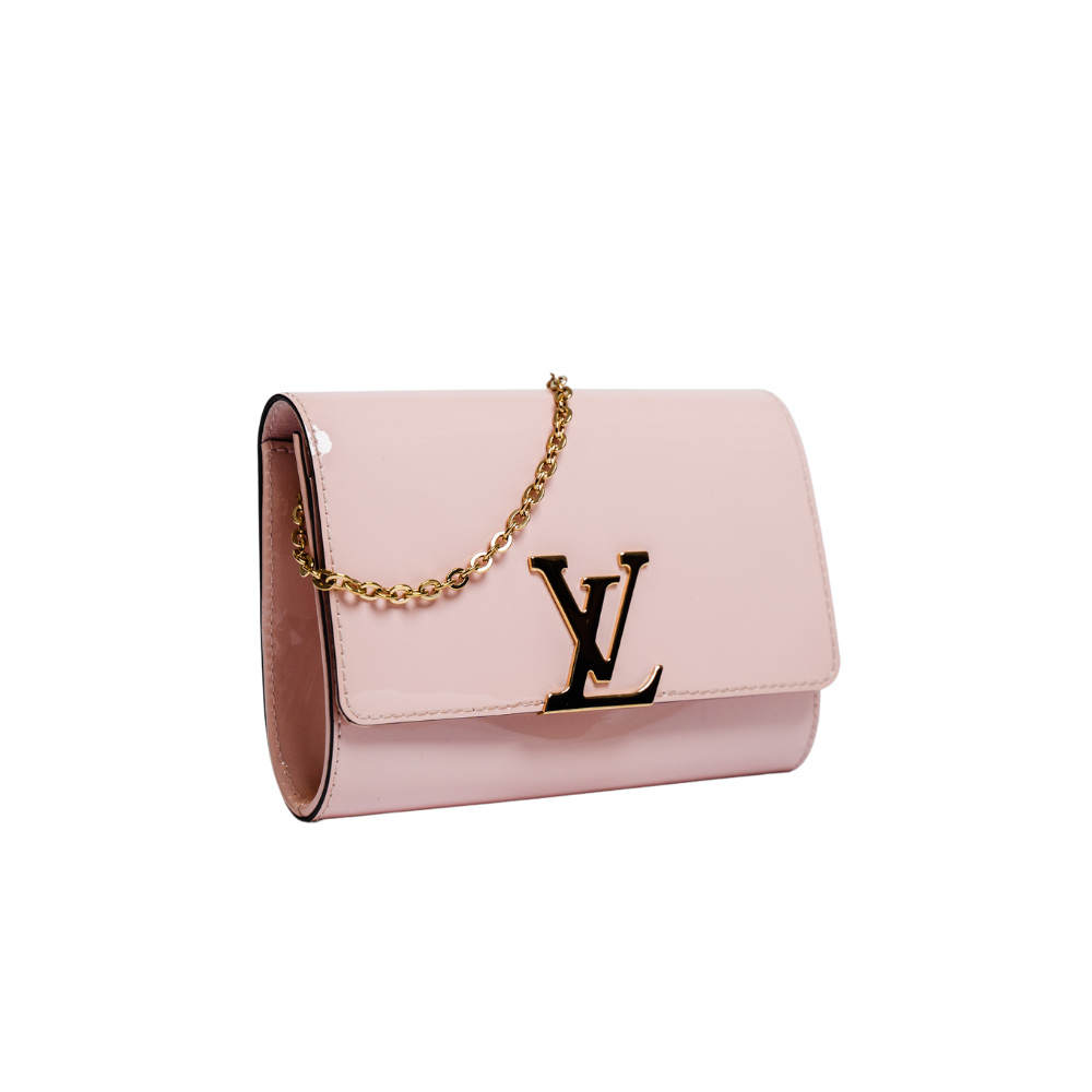 LOUIS VUITTON PINK CHAIN LOUISE PM – The Luxe Collection by K