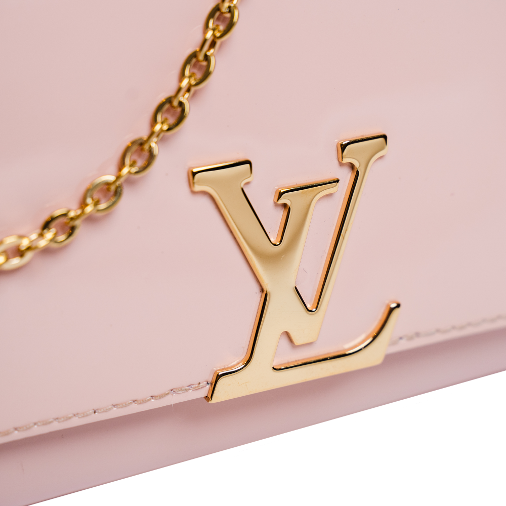 LOUIS VUITTON PINK CHAIN LOUISE PM – The Luxe Collection by K